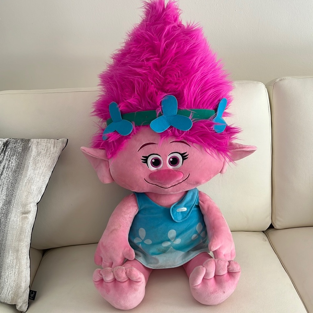 Poppy troll 2 ft tall